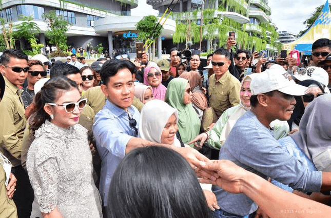 Wapres Gibran Tinjau Masjid Nusantara di IKN, Target Siap Salat Idul Fitri 2026