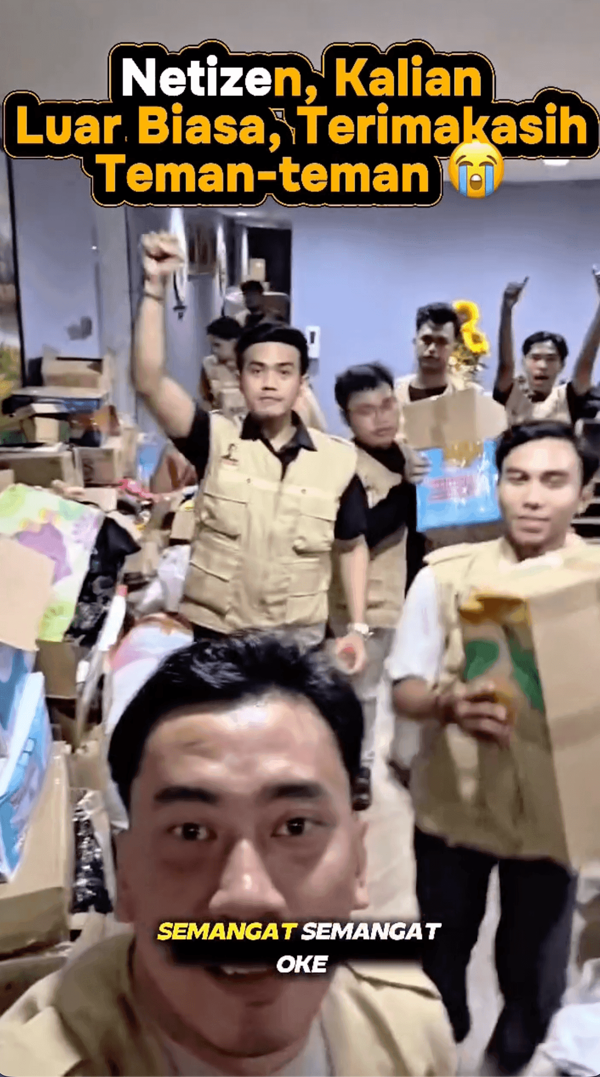 Relawan Gibranku Salurkan Bantuan Tahap Pertama untuk Korban Bencana Sumatera